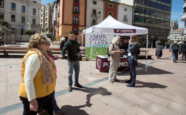 Fernández ha visitado hoy Burgos.