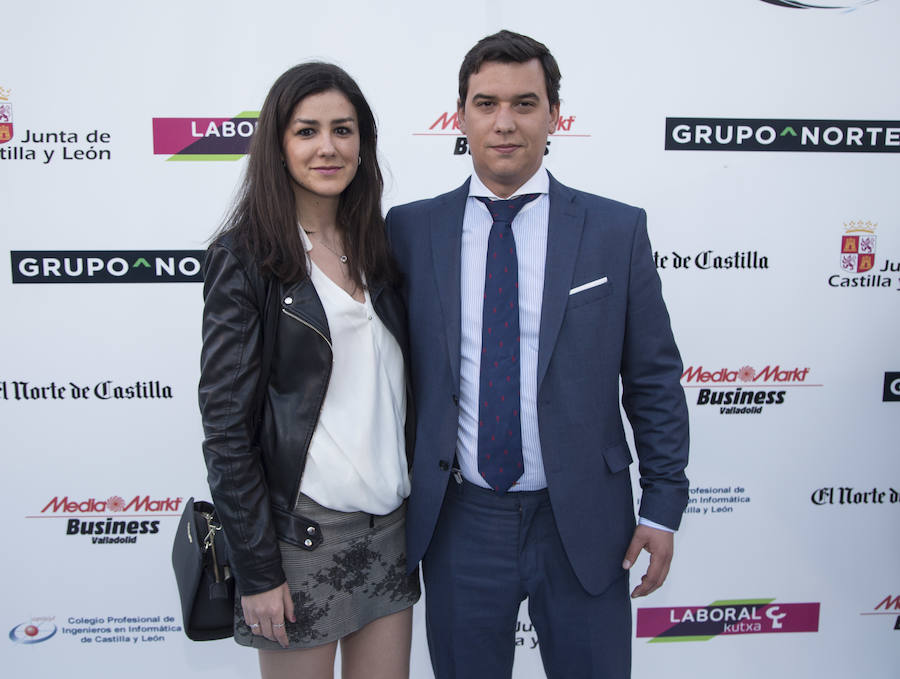 Ramiro Ruiz Medrano, vicepresidente de las Cortes, y Víctor Alonso, vicepresidente de la Diputación de Valladolid.