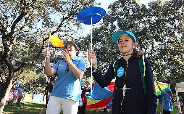 Imagen principal - Se han organizado actividades artísticas y deportivas