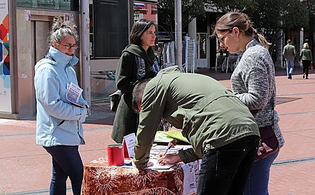 Se recogen firmas para exigir la modificación de las ordenanzas municipales