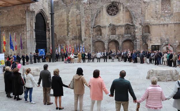 En el acto se ha cantado el Himno a la Alegría