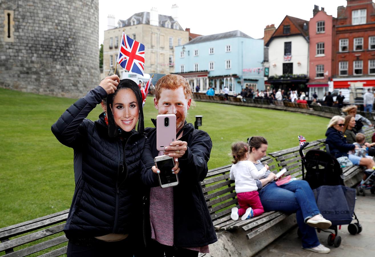 El Reino Unido se encuentra inmerso en una creciente espectación ante la boda del príncipe Enrique y la exactriz estadounidense Meghan Markle que se celebra el próximo sábado en la capilla de San Jorge, en el castillo de Windsor