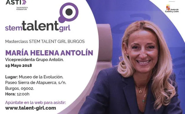 La septima conferencia será impartida por la vicepresidenta del Grupo Antolín, María Helena Antolín