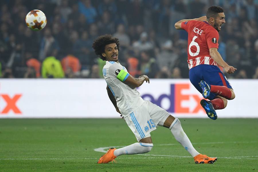 Dos tantos de Antoine Griezmann y otro de Gabi le sirvieron al Atlético de Madrid para derrotar en Lyon al Olympique de Marsella y conquistar su tercera Europa League. 