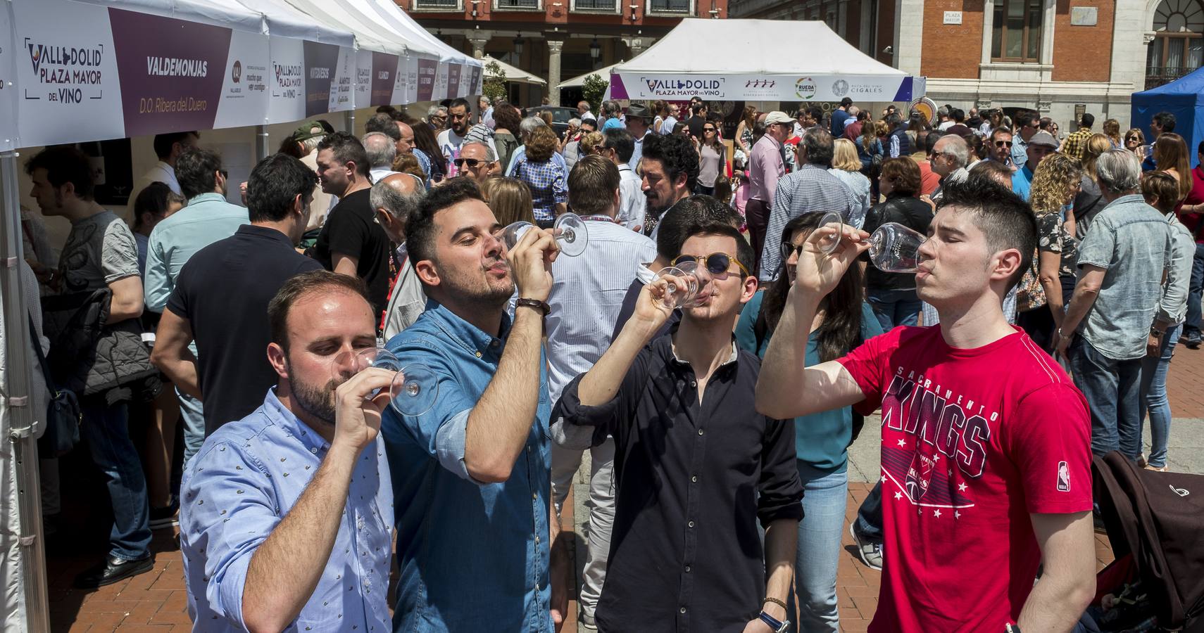 Fotos: Cata del sábado por la mañana en la feria &#039;Valladolid, Plaza Mayor del Vino&#039;