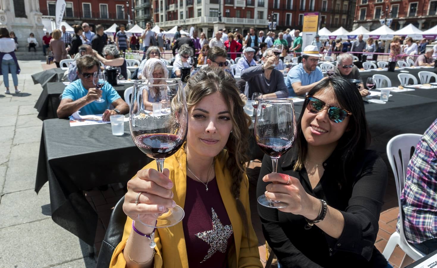 Fotos: Cata del sábado por la mañana en la feria &#039;Valladolid, Plaza Mayor del Vino&#039;