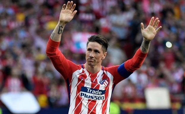 Fernando Torres, en el Wanda Metropolitano.
