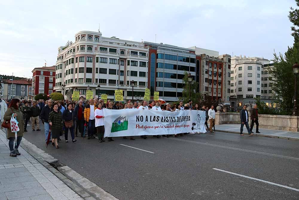 Fotos: Un millar de burgaleses salen a la calle para exigir una sanidad pública de calidad