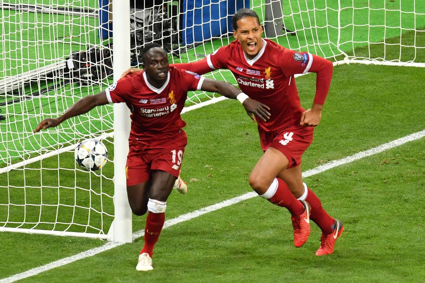 Las mejores imágenes de la final de la Champions League disputada en Kiev entre el Real Madrid y el Liverpool. 