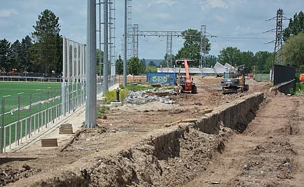 Estado de las obras de San Amaro