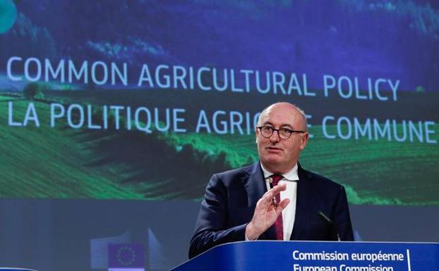 Phil Hogan, comisario de Agricultura y Desarrollo Rural de la UE.