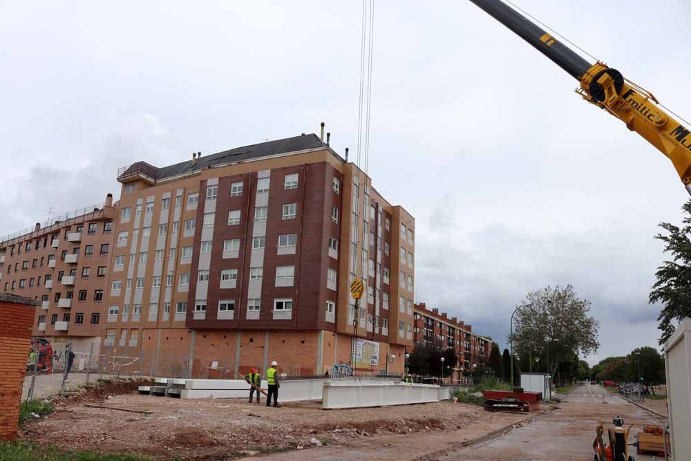 Fotos: Así avanzan las obras en el Puente de las Rebolledas