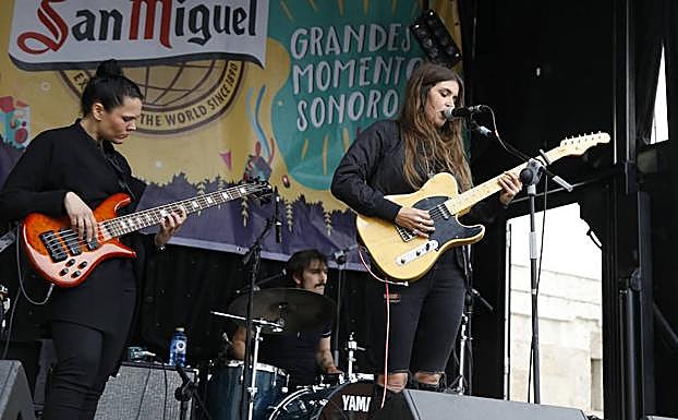 Actuación de Palencia Sonora celebrada este domingo en la plaza de San Antolín.