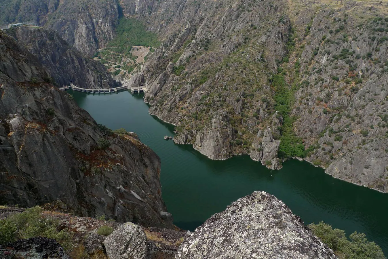 Presa de Aldeadávila (Salamanca).