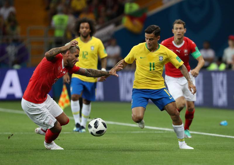 Fotos: Brasil-Suiza, en imágenes