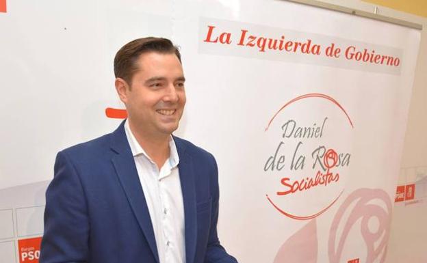 Daniel de la Rosa, portavoz del PSOE en el Ayuntamiento de Burgos
