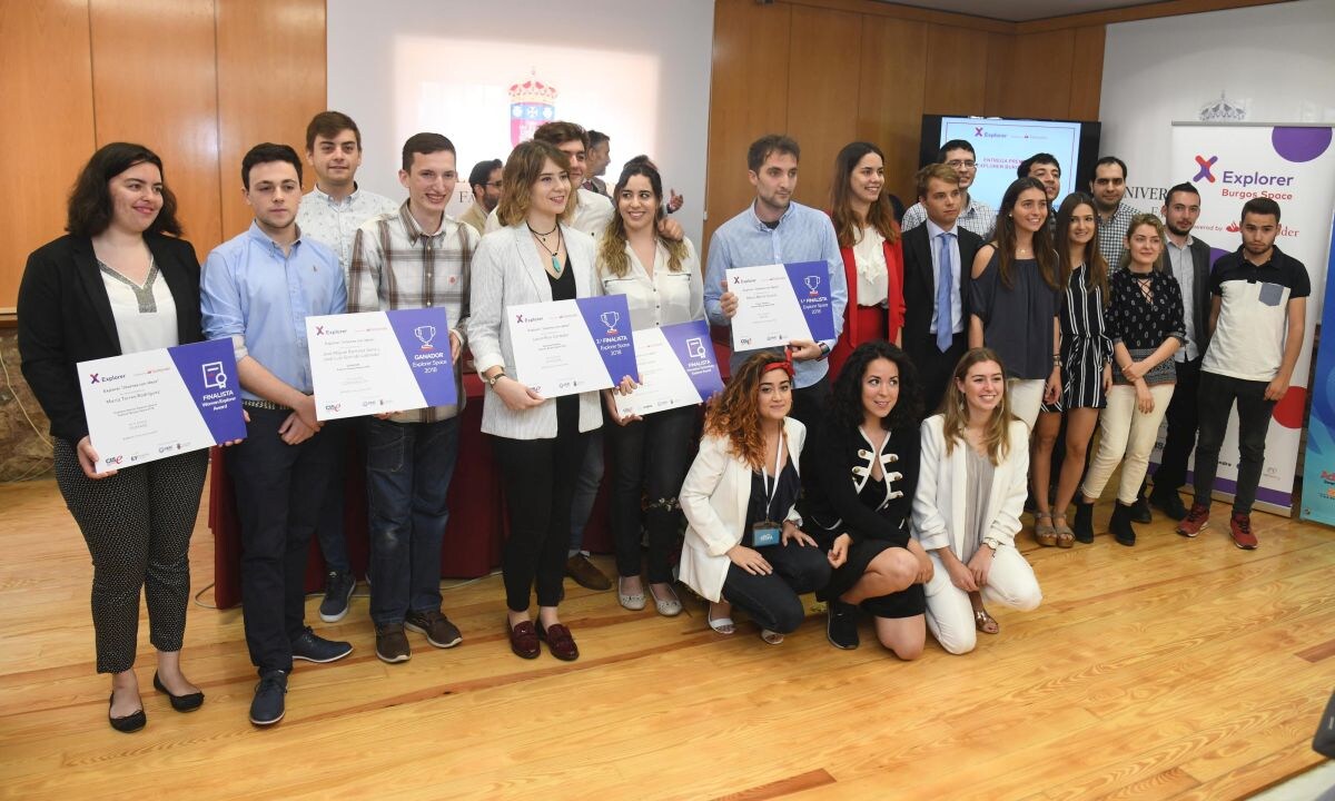 Presentación del proyecto ganador Explorer 2018 Universidad de Burgos-CEEI.