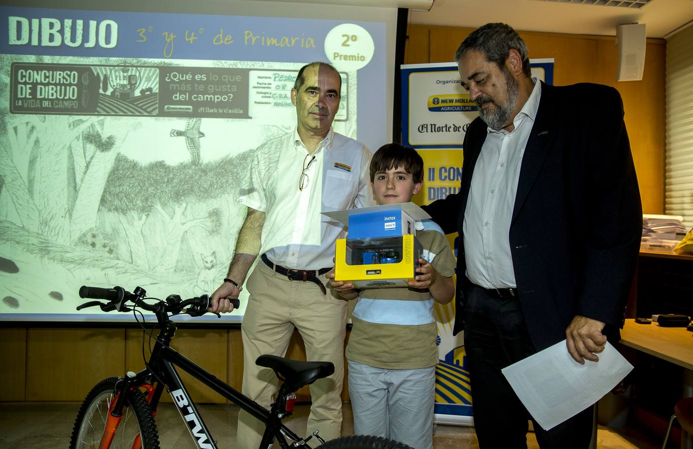 Los trabajos plasman una visión positiva sobre el campo, la agricultura y el medio ambiente