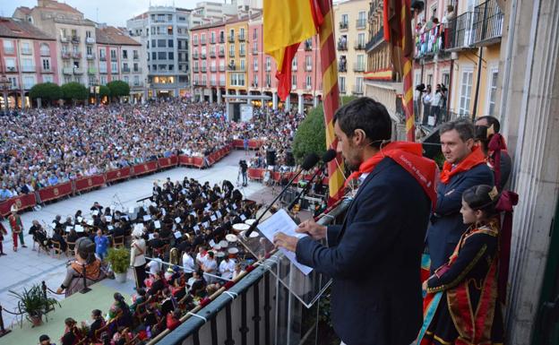 Luis Alberto Hernando ha sido el pregonero este año.