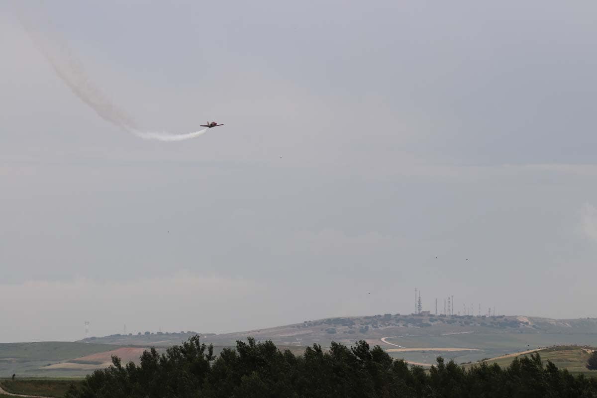 Fotos: Exhibición de la Patrulla Águila en Burgos