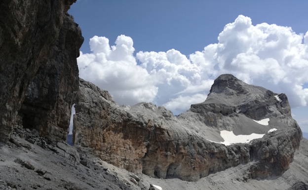 Brecha de Roland, en el Parque Nacional de Ordesa y Monte Perdido 