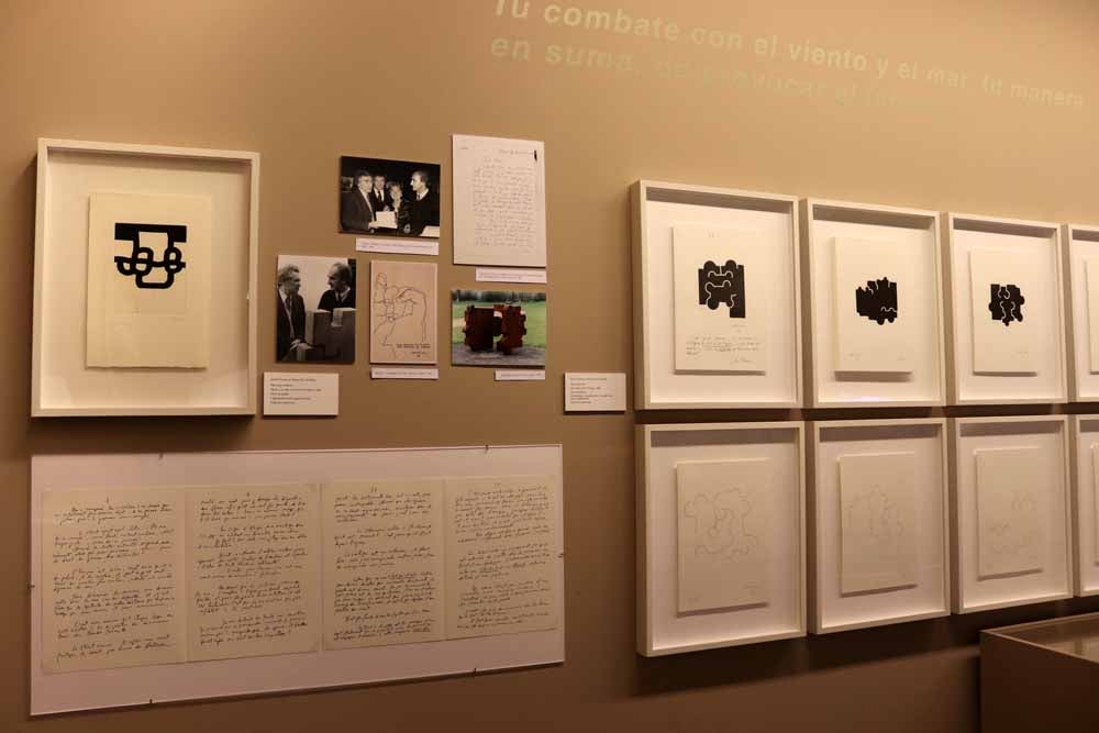 Fotos: Adelanto en imágenes de la exposición &#039;Más allá. Libros de artista de Eduardo Chillida&#039;