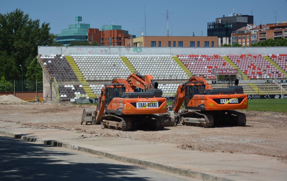 Fotos: Avance de las obras del estadio municipal de El Plantío