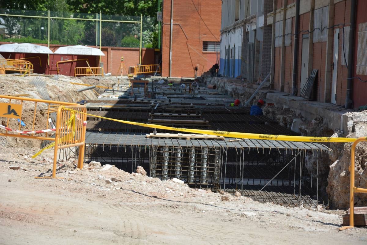 Fotos: Avance de las obras del estadio municipal de El Plantío