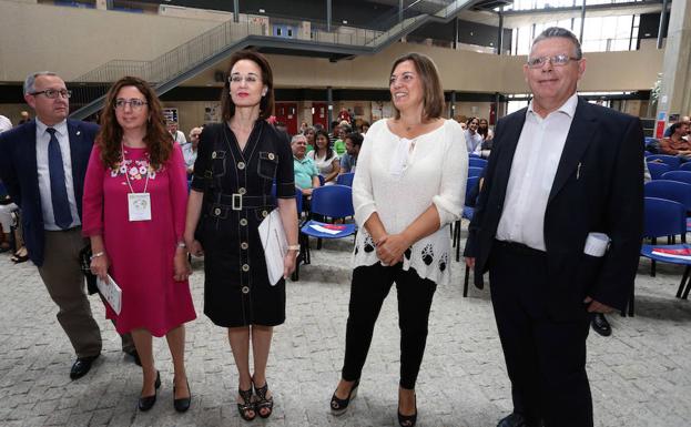 La consejera de Agricultura y Ganadería y portavoz de la Junta de Castilla y León, Milagros Marcos, clausura el Congreso Iberoamericano de Estudios Rurales.