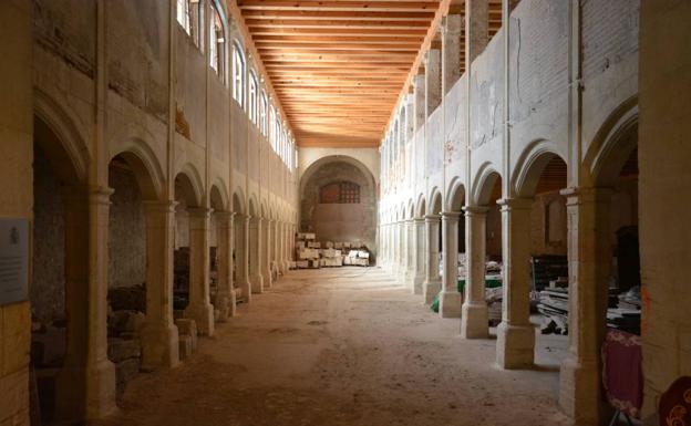 Interior del Hospital de la Concepción.