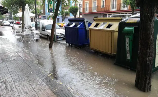 En las últimas semanas se han sucedido las tormentas en Burgos.