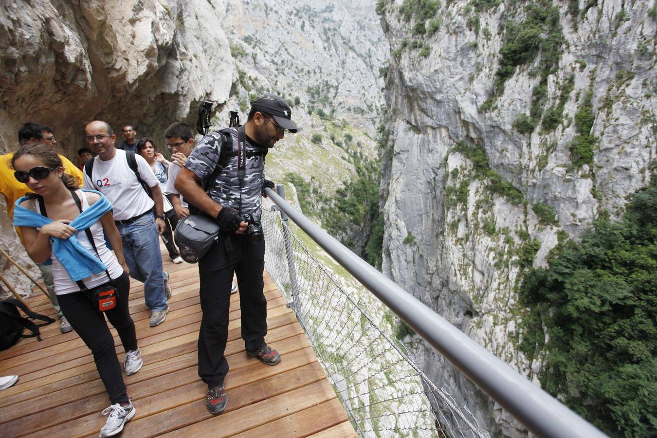 Ruta del Cares en Picos de Europa.