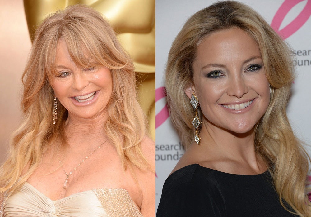 Goldie Hawn y su hija, la también actriz Kate Hudson.