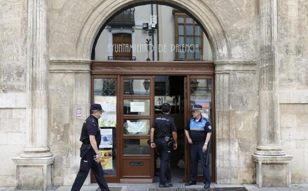 Registro de documentación en el Ayuntamiento el pasado 3 de julio. 