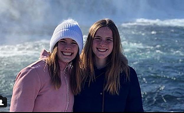 Noelle y Cali Sheldon, en la actualidad. 