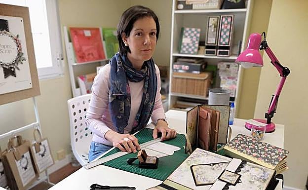 Patricia Álvarez Gallego, emprendedora de PapiroScrap.