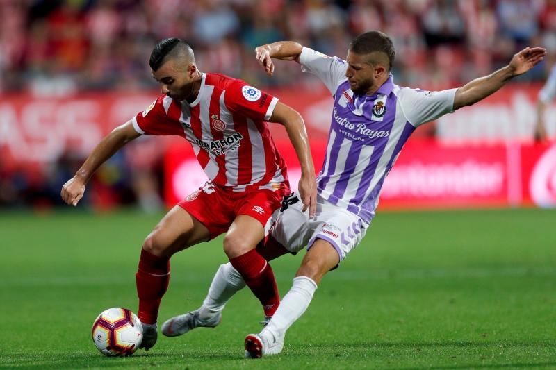 Fotos: Las mejores imágenes del partido Girona-Valladolid