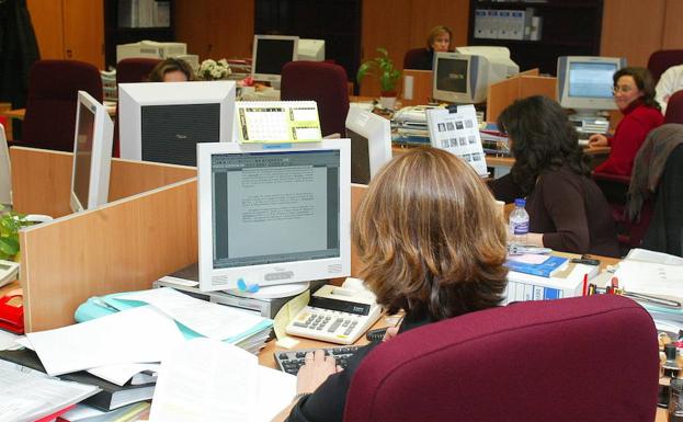 Imagen de archivo de las instalaciones de la sede central del Servicio Público de Empleo de Castilla y León (Ecyl)