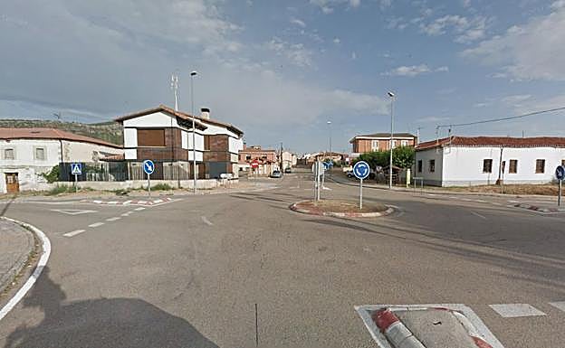 Travesía de entrada a Hortigüela