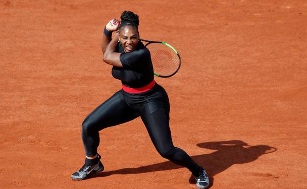 Serena Williams, en la última edición de Roland Garros. 