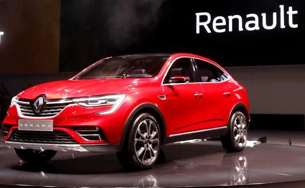 Renault presenta el nuevo coupé-todocamino Arkana, que llegará a Rusia en 2019