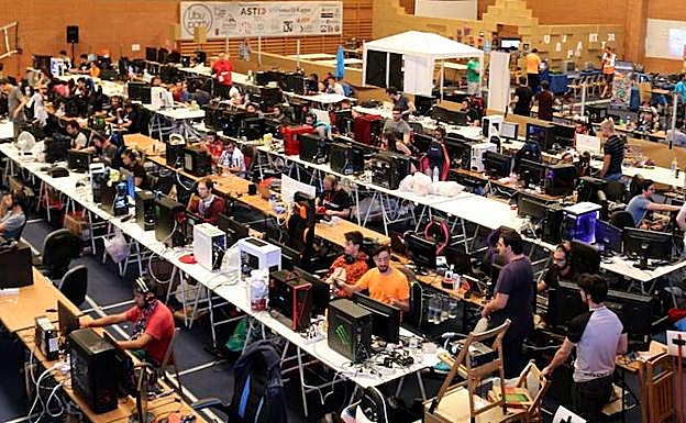 Panorámica del pabellón universitario