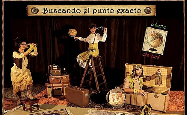 La obra infantil 'Buscando el punto exacto', este miércoles en el Museo de la Evolución