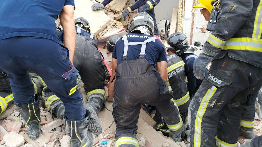 Fotos: La explosión de la Barriada Inmaculada