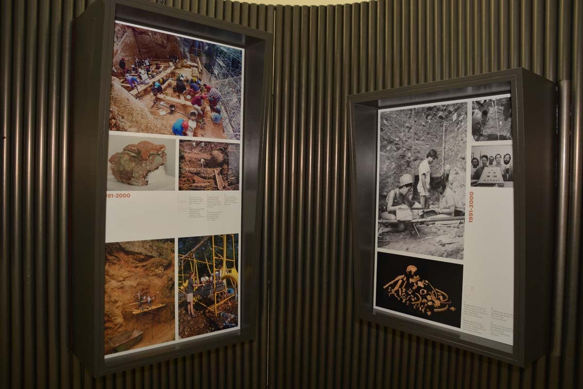 El Museo de la Evolución Humana acoge la exposición temporal sobre el 40 aniversario del inicio del proyecto investigador de Atapuerca.