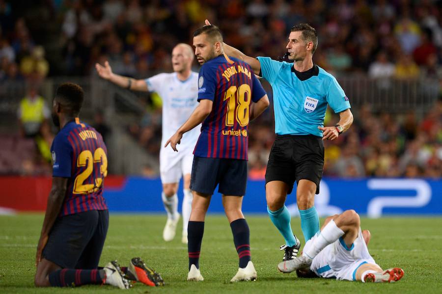 Fotos: El Barcelona-PSV, en imágenes