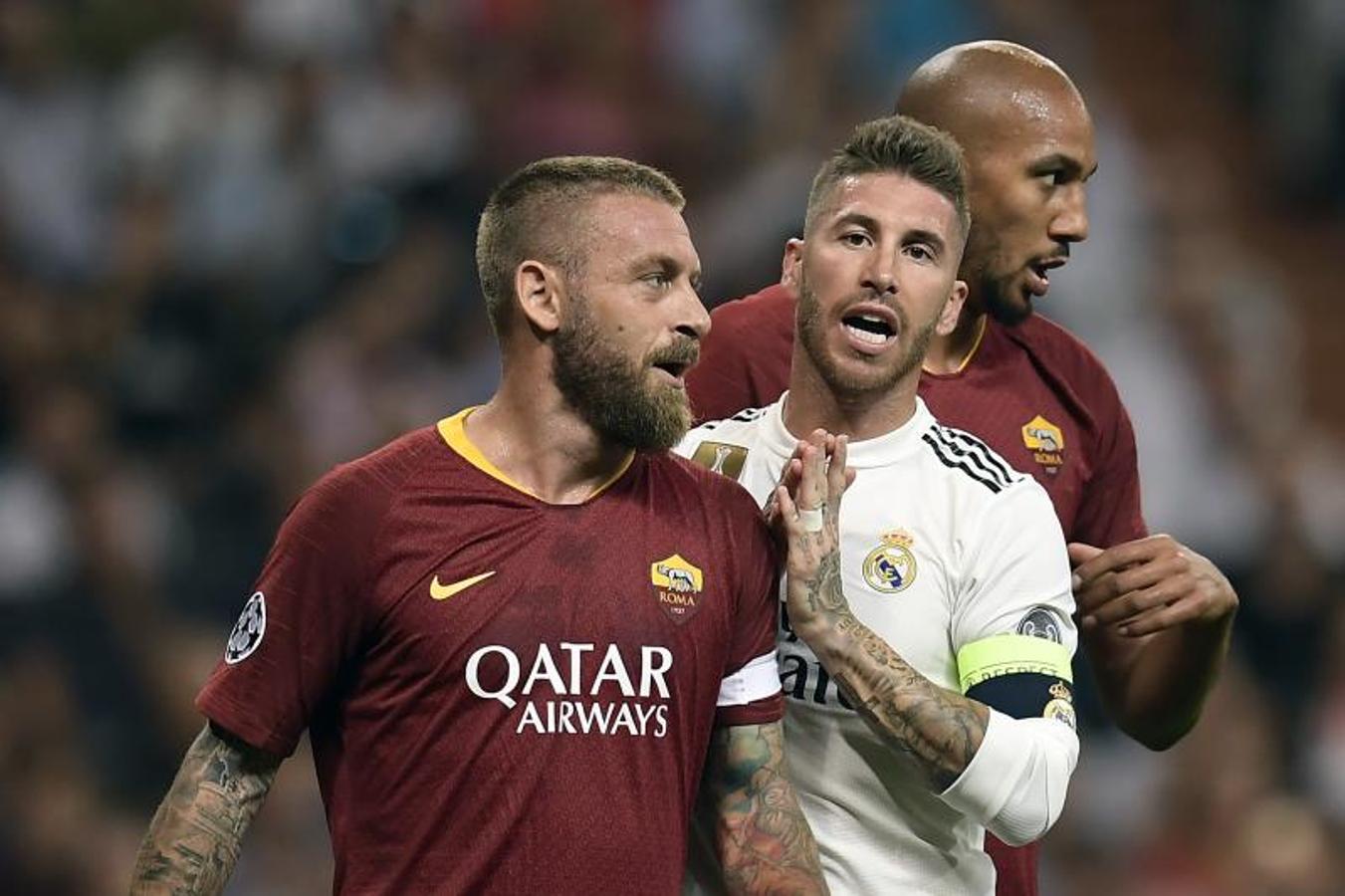 Fotos: El Real Madrid-Roma, en imágenes