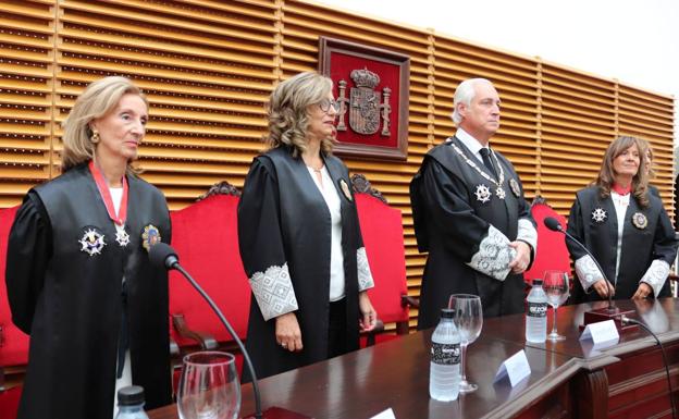 José Luis Concepción ha presidido el acto de inicio del Año Judicial