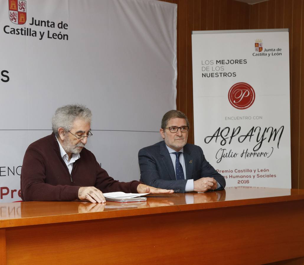 19.01.18 en el encuentro, 'Los Mejores de los Nuestros' del Ateneo de Palencia.