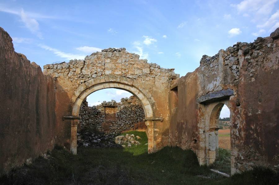 Imagen principal - La ermita de San Lorenzo perteneció al despoblado de Boíllos.